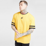 SikSilk Essential Ringer Gym Tee