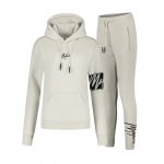Malelions Captain Trainingspak Dames Beige Black