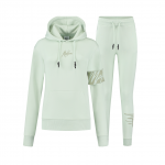 Malelions Captain Trainingspak Dames Light Sage Green