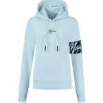 Malelions Captain Hoodie Dames Light Blue