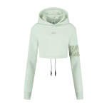 Malelions Captain Traininspak Crop Dames Light Sage Green 2