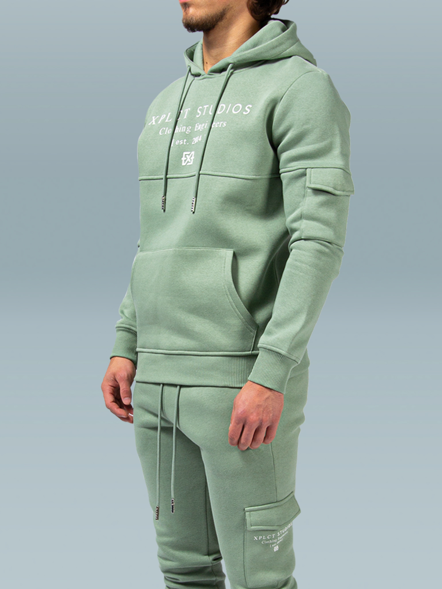 XPLCT Studio Hoodie Mint Green
