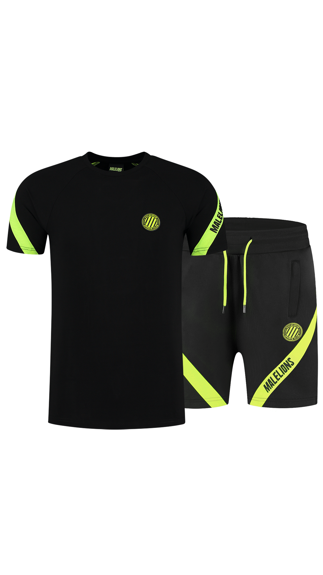 Malelions Sport Pre-Match Zomerset Black Neon Yellow