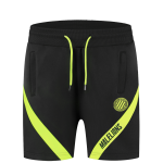 Malelions Black Neon Yellow Short