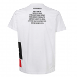Dsquared Leaf T-Shirt White.png1