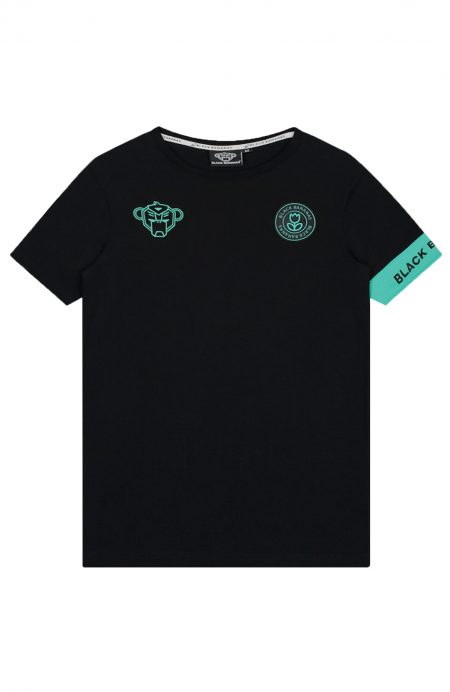 Command-tee-black-aqua-white