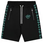 Lifelong-short-black-aqua-white