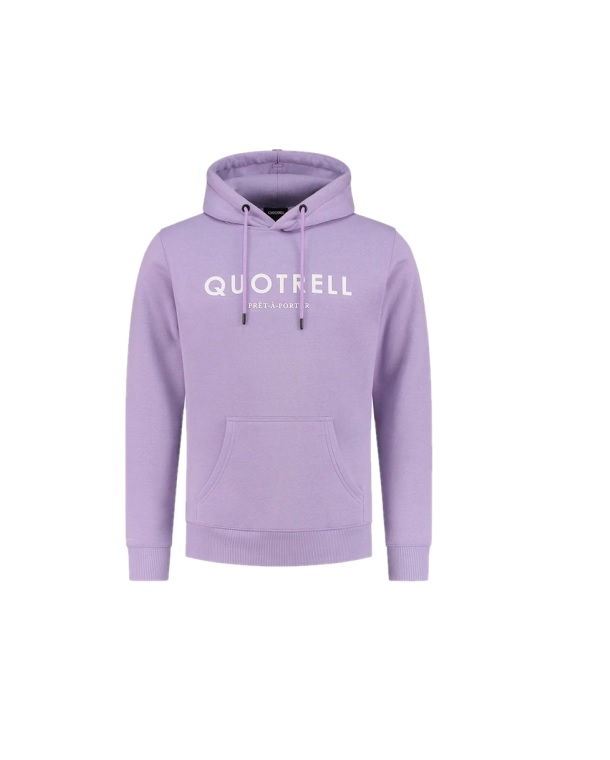 Quotrell Basic Hoodie Purple - Maat L - Kleur: Paars | Soccerfanshop