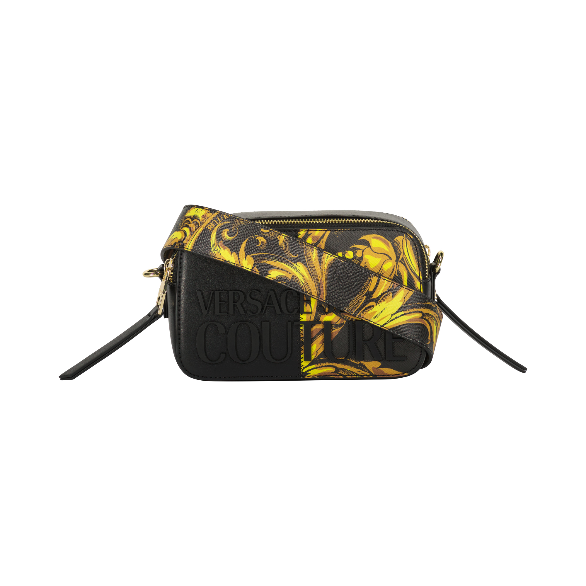 Versace Jeans Couture Rock Out Crossbody Bag Black