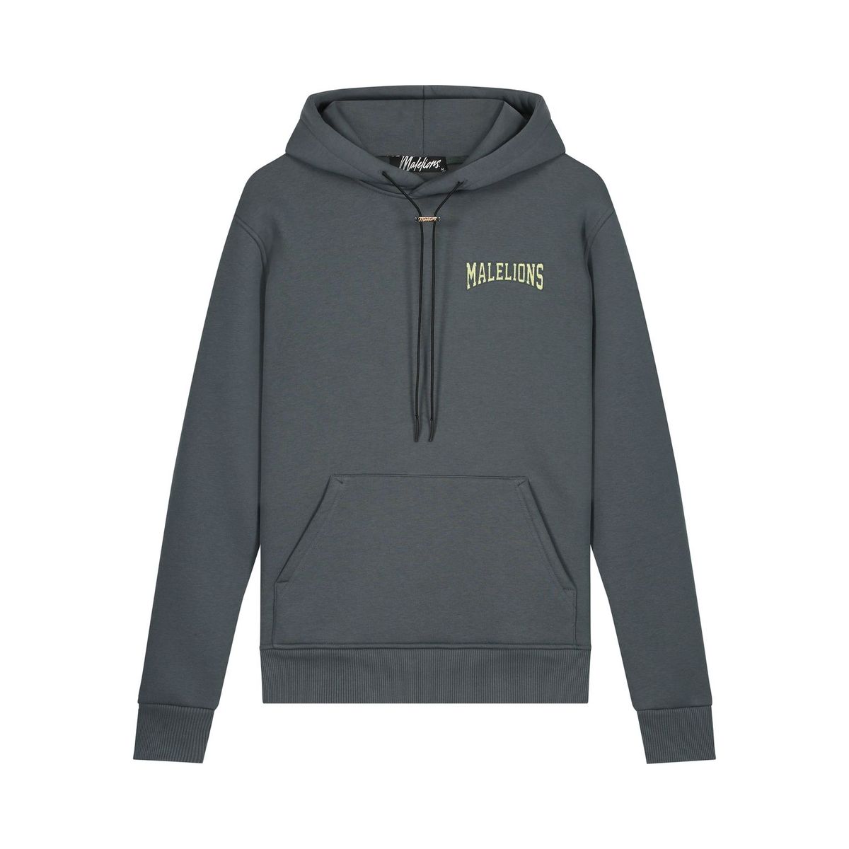 Malelions Varsity Hoodie Senior Dark Slate/Lime
