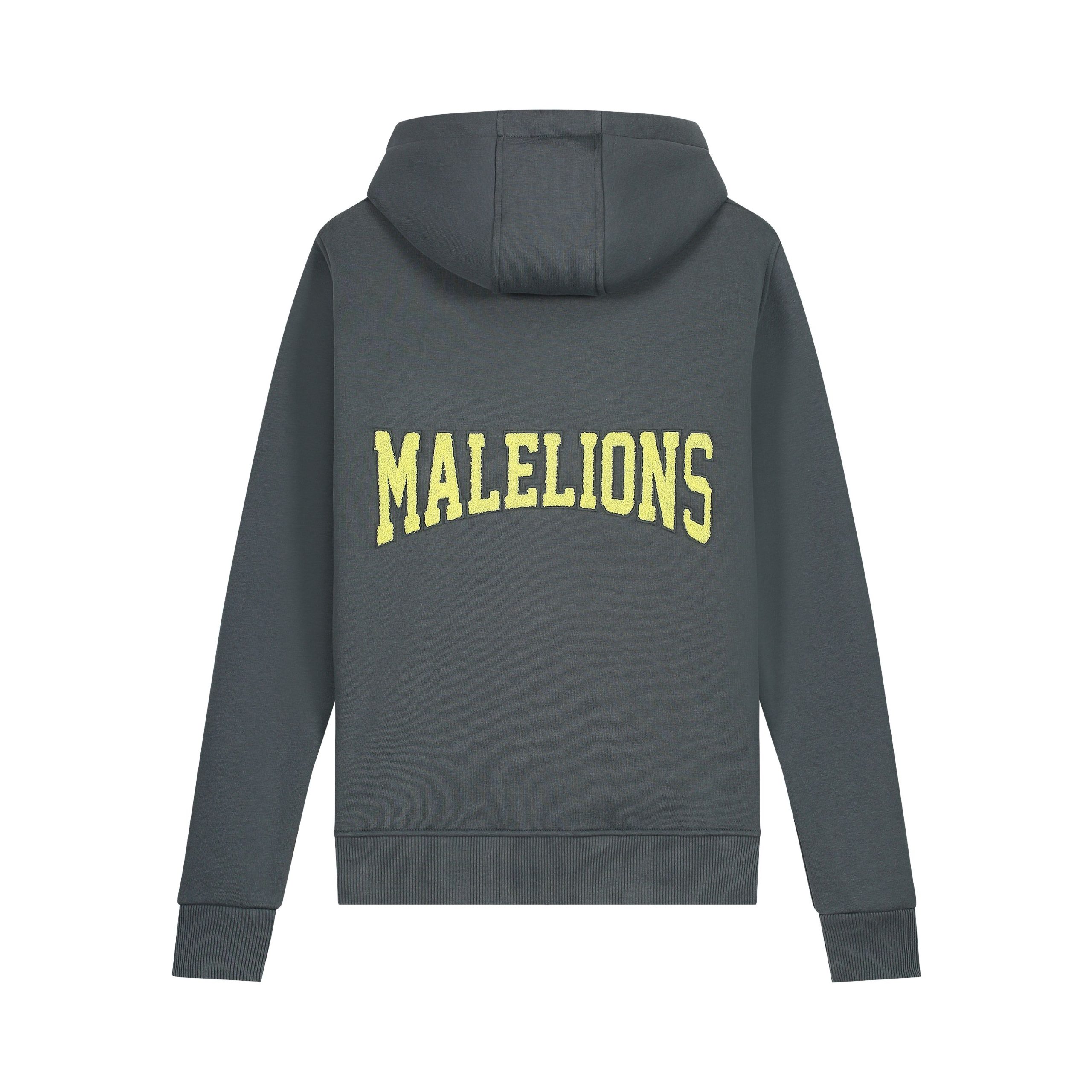Malelions Varsity Hoodie Senior Dark Slate/Lime