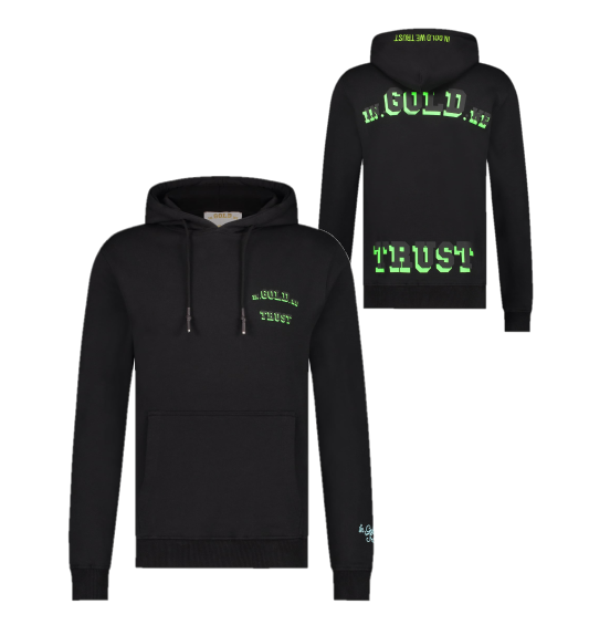 In gold we trust hoodie kind sale Clearance