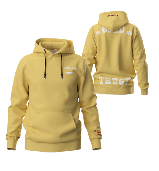 In Gold We Trust The Notorious Hoodie Heren Geel Heren shoppen? |  Soccerfanshop NL