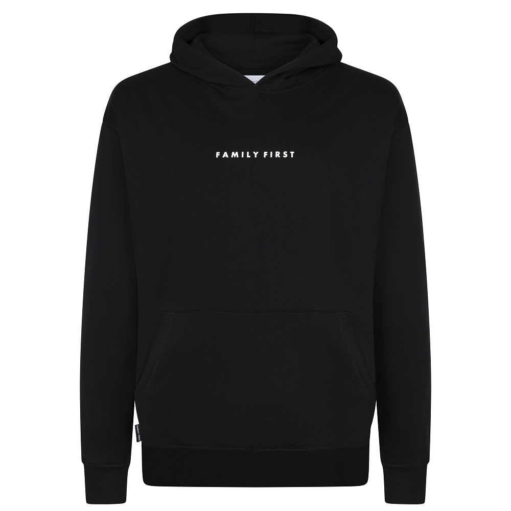 Family First Milano Basic Hoodie Heren Zwart Heren shoppen