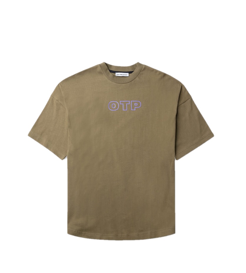 Off The Pitch Oversized TShirt Senior Military Olive