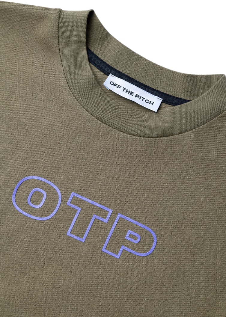 Off The Pitch Oversized TShirt Senior Military Olive