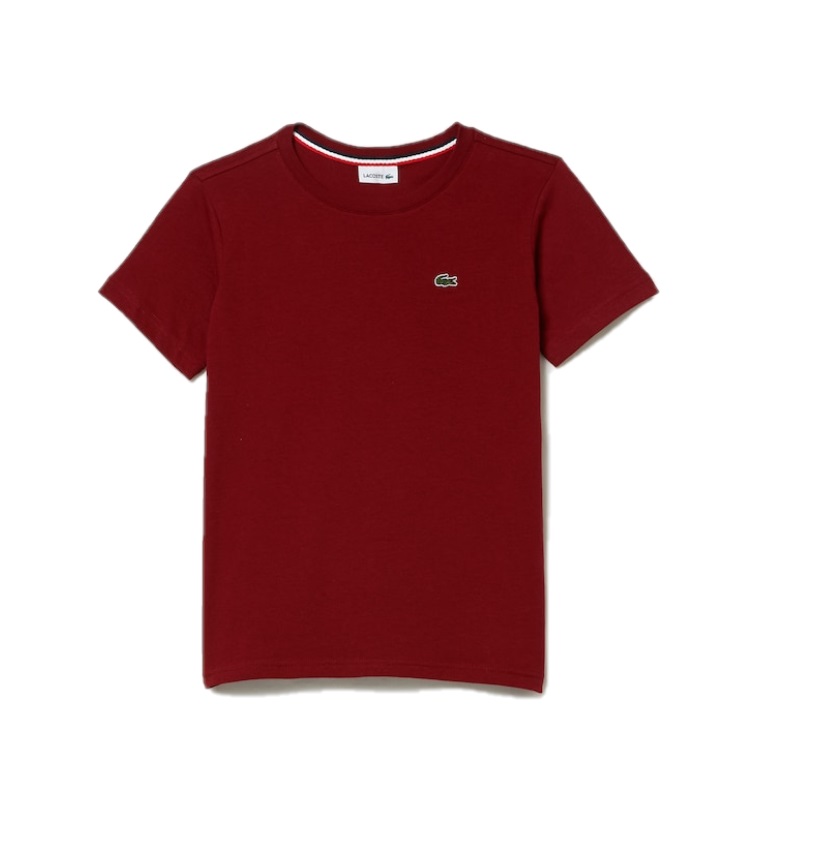 Lacoste TShirt Kids Bordeaux