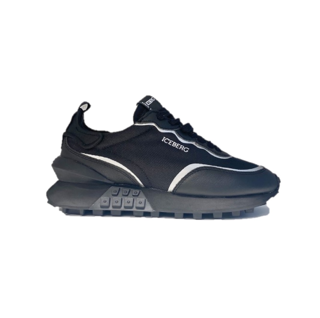 Iceberg Comb BK Sneakers Black | Soccerfanshop