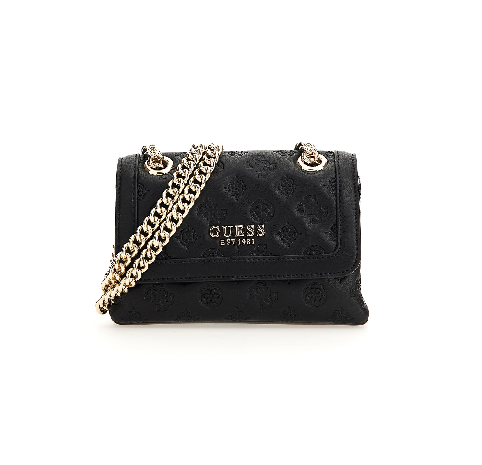 Guess Abey Logo Crossbody Bag Dames Black