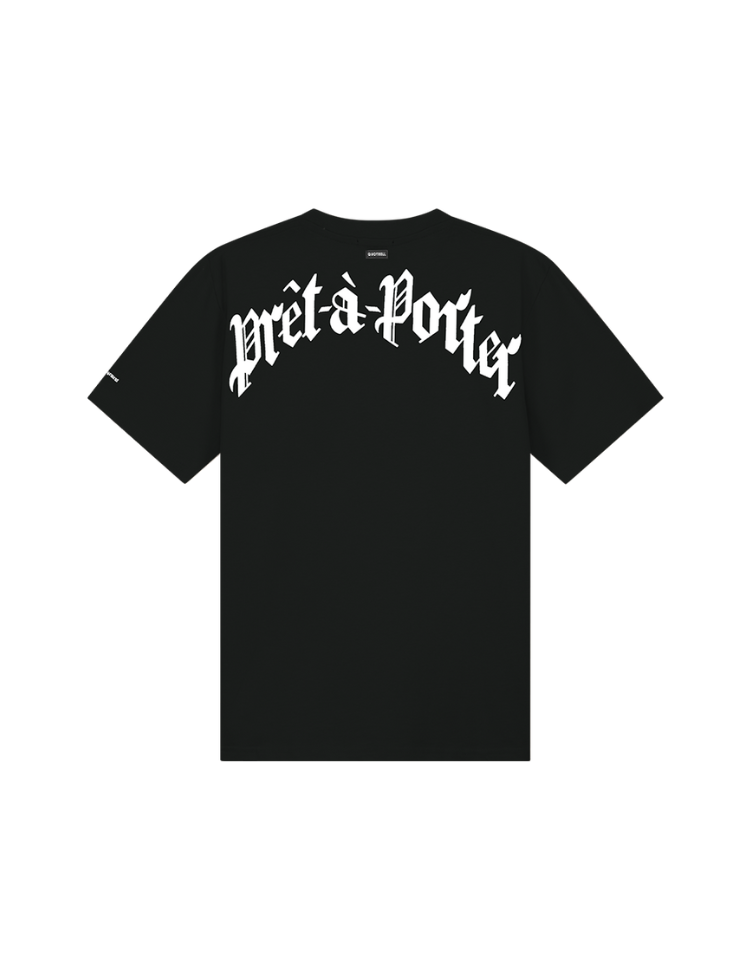 Quotrell Miami TShirt Heren Zwart/Wit