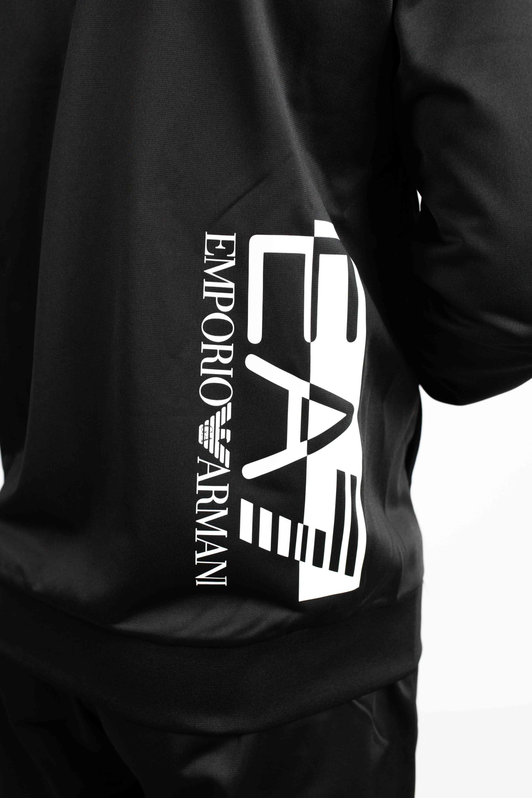 Lacoste Trainingspak EA7 Heren Trainingspak Zwart Met Logo