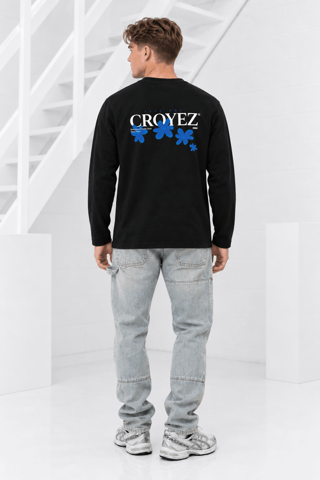 Croyez Botanique Longsleeve T-Shirt Heren Zwart - Maat XL - Kleur: Zwart | Soccerfanshop