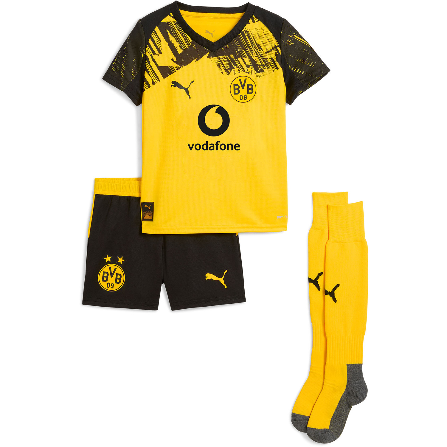 PUMA Trainingspak BVB HOME MINIKIT WITH SPONSOR