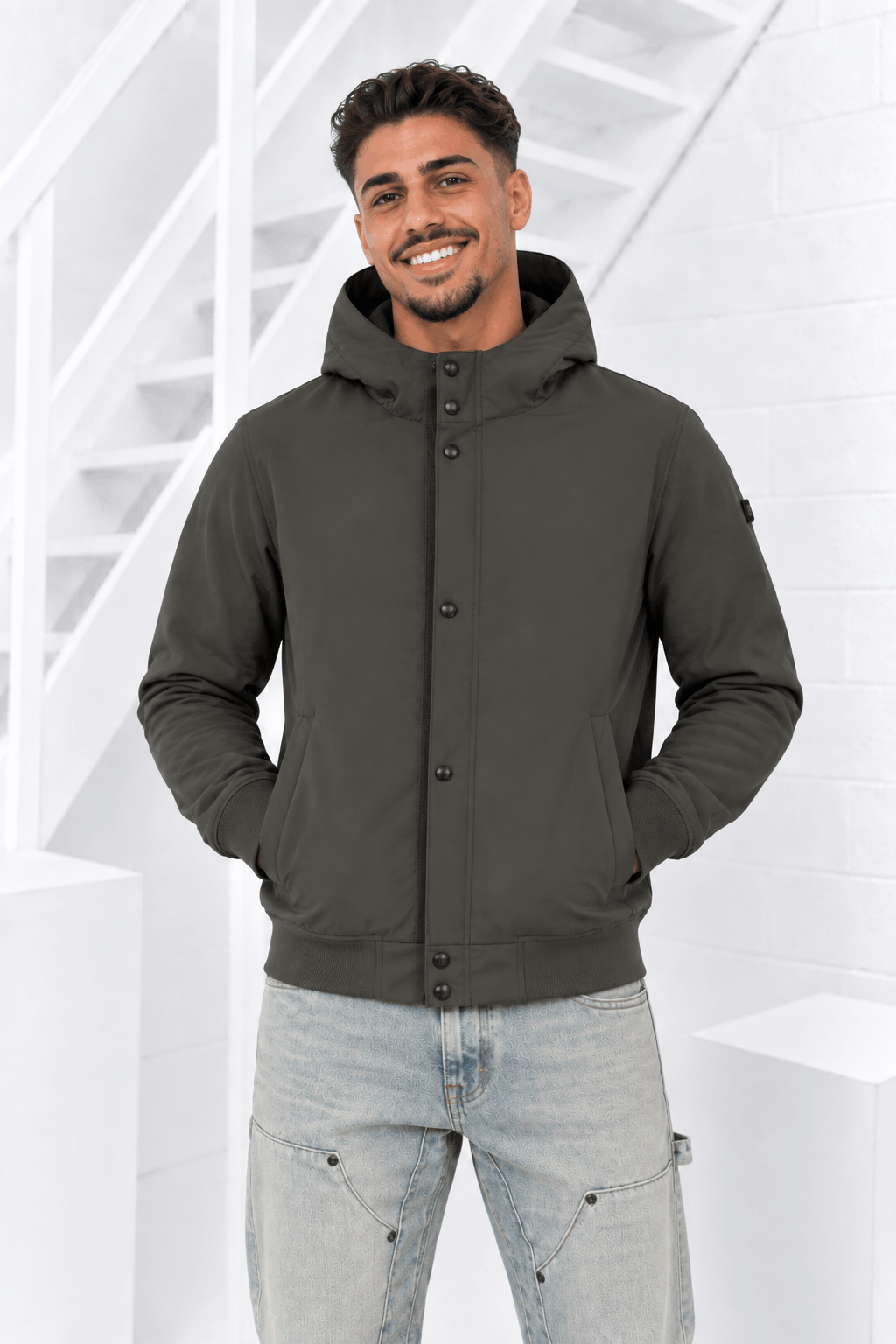 Malelions Placket Softshell Jas Heren Donkergroen - Maat XL - Kleur: Donkergroen | Soccerfanshop