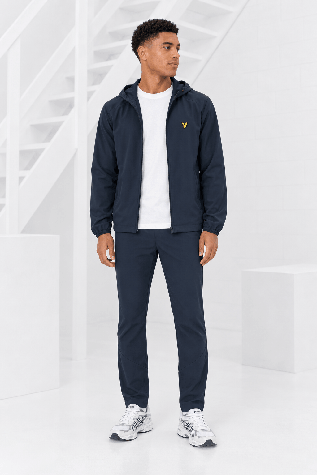 Lyle & Scott Active Trainingspak Heren Donkerblauw - Maat XL - Kleur: Donkerblauw | Soccerfanshop