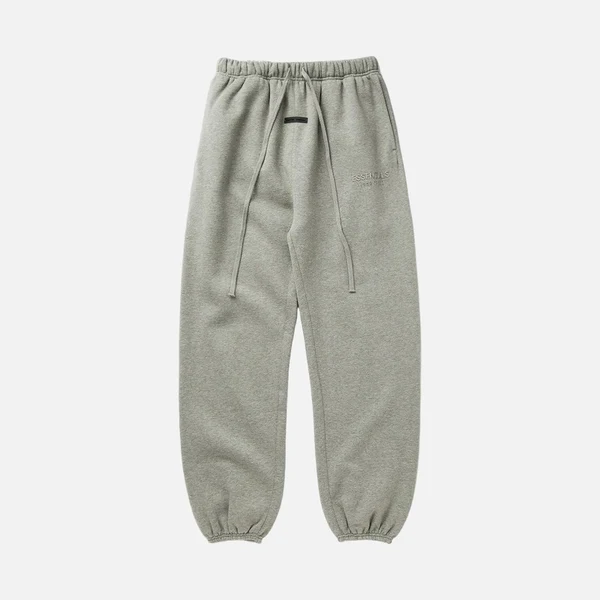 Fear Of God Essentials Sweatpants Heren Heather Grey - Maat S - Kleur: Grijs | Soccerfanshop