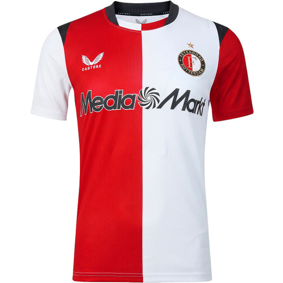 Feyenoord Thuis Shirt Junior 2026/2027 - Maat 164 - Kleur: RoodWit | Soccerfanshop